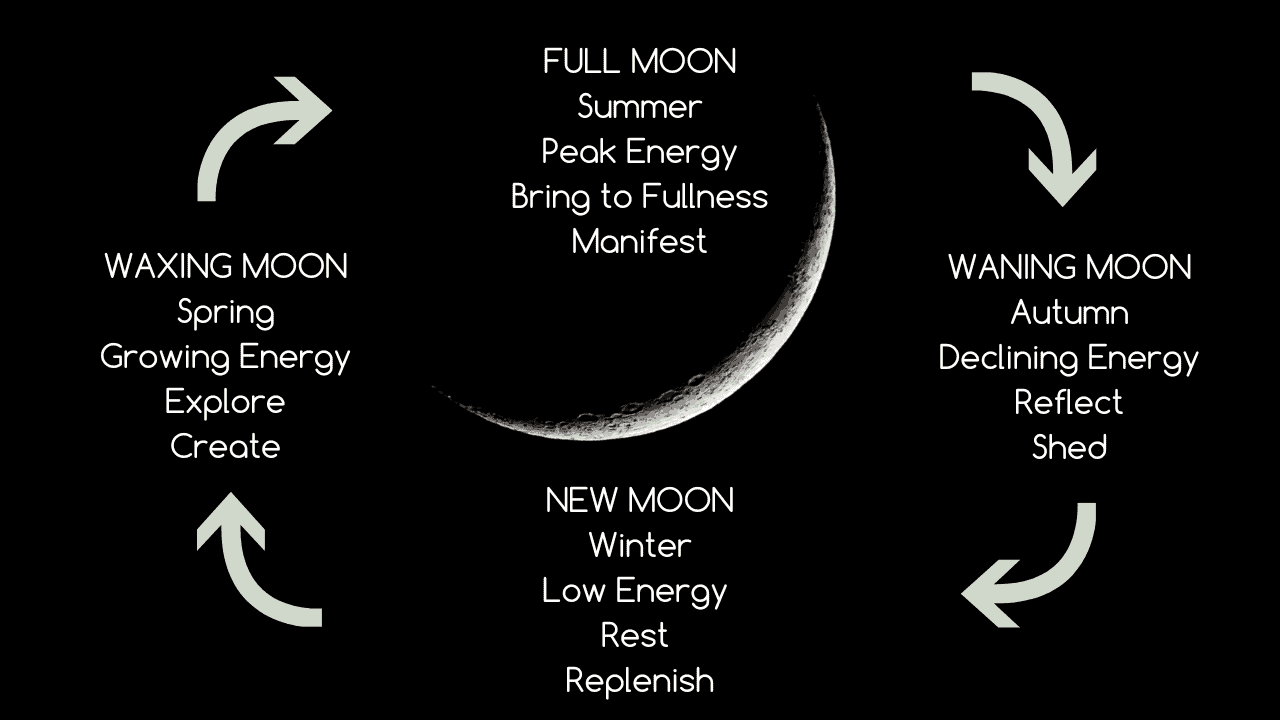 Align with the Moon cycle